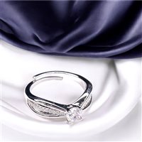 Anello Stocco Gioielli Donna in Argento Zircone AAS 126 - AAS 126